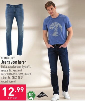 ALDI Straight Up Jeans voor heren aanbieding