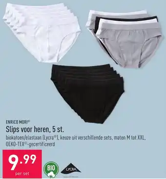 Enrico Mori Slips voor heren, 5 st.