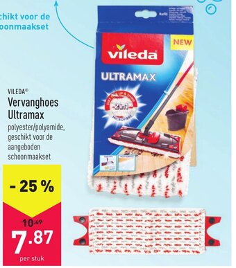 ALDI Vileda Vervanghoes Ultramax aanbieding