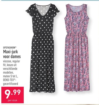 ALDI UP2Fashion Maxi-jurk voor dames aanbieding