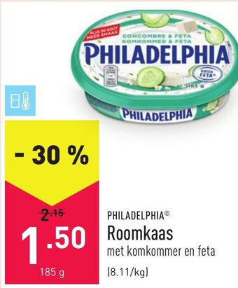 ALDI Philadelphia Roomkaas aanbieding