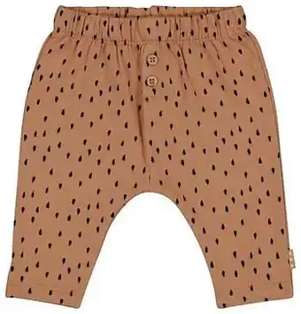 HEMA HEMA Newborn Broek Druppels Bruin (bruin) aanbieding