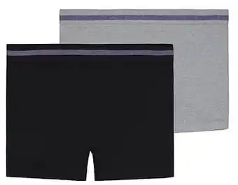 HEMA HEMA Kinderboxers Naadloos - 2 Stuks Zwart (zwart) aanbieding