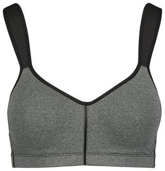 HEMA HEMA Voorgevormde Sportbh Medium Support Grijsmelange (grijsmelange) aanbieding