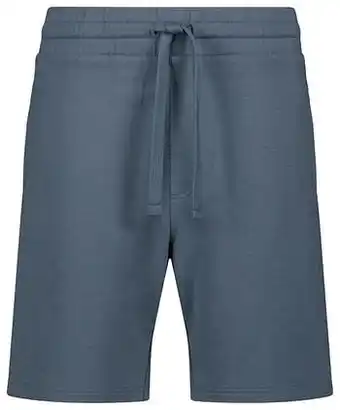HEMA HEMA Heren Slaapshort Met Bamboe Blauw (blauw) aanbieding