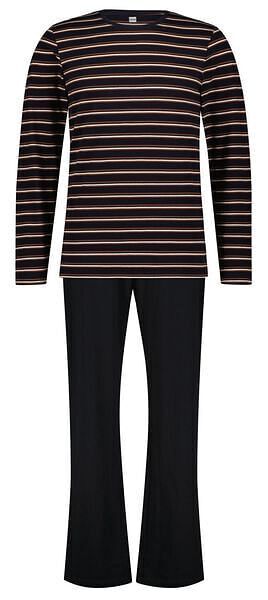 HEMA HEMA Heren Pyjama Streep Bruin (bruin) aanbieding