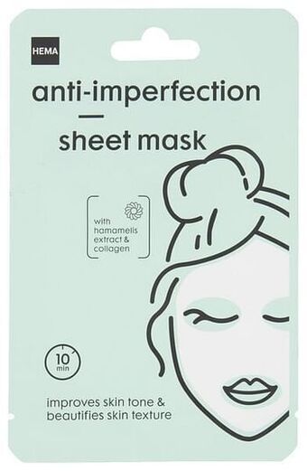 HEMA HEMA Sheetmasker Anti-imperfection aanbieding