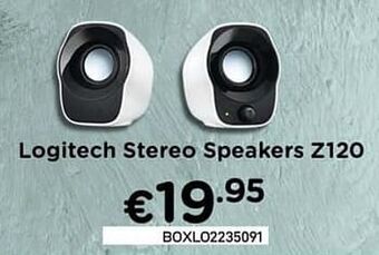 CompuDeals Logitech stereo speakers z120 aanbieding