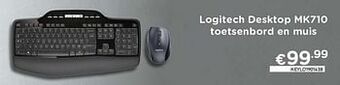 CompuDeals Logitech desktop mk710 toetsenbord en muis aanbieding