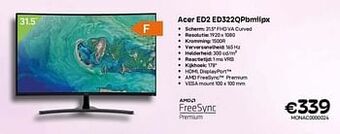 CompuDeals Acer ed2 ed322qpbmiipx aanbieding