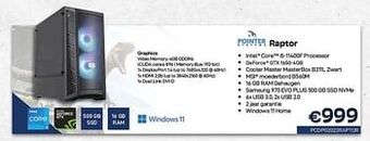CompuDeals Pointer systems raptor aanbieding