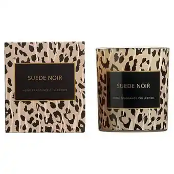 Kwantum Geurkaars Suede Noir Zwart aanbieding