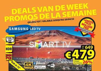 ElectroStock Samsung Led Tv aanbieding