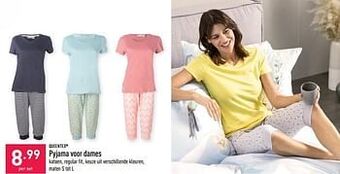 ALDI Pyjama voor dames aanbieding