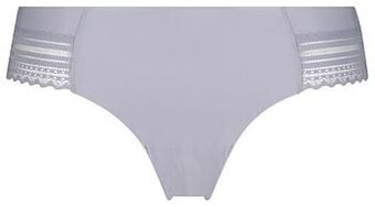 HEMA HEMA Dames Brazilian Micro Met Kant Blauw (blauw) aanbieding