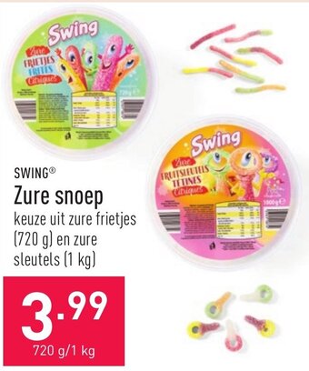 ALDI Swing Zure snoep aanbieding