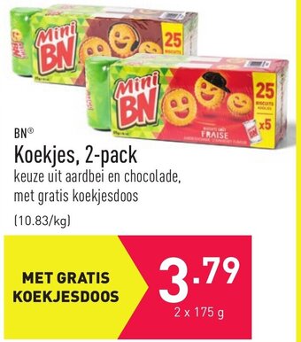 ALDI BN Koekjes, 2-pack aanbieding