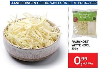 Alvo Rauwkost witte kool aanbieding