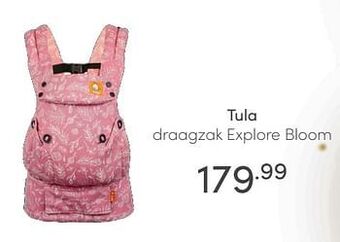 Baby & Tiener Tula draagzak explore bloom aanbieding