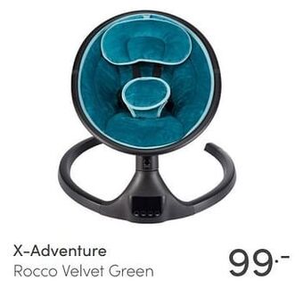 Baby & Tiener X-adventure rocco velvet green aanbieding