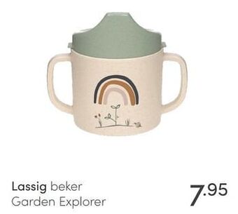 Baby & Tiener Lassig beker garden explorer aanbieding
