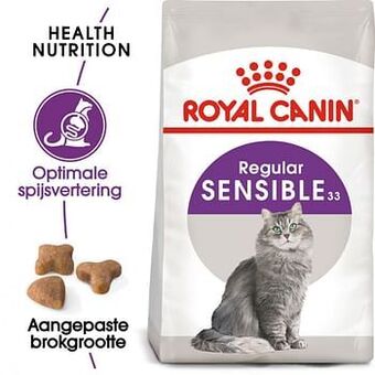 Zooplus 2x10kg Regular Sensible 33 Royal Canin Kattenvoer aanbieding