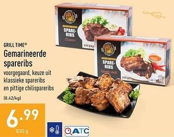 ALDI Gemarineerde spareribs aanbieding