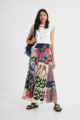 Midirok met patch - MATERIAL FINISHES - M