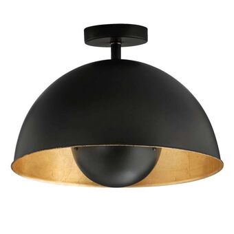 Leen Bakker Plafonnière Brugge - goudkleur/zwart aanbieding