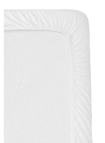 HEMA HEMA Jersey Hoeslaken Split-topper Wit (wit) aanbieding