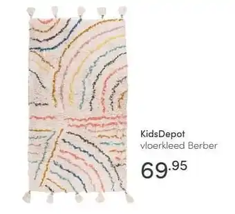 Baby & Tiener Kidsdepot vloerkleed berber aanbieding