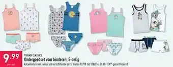 ALDI Ondergoedset voor kinderen aanbieding