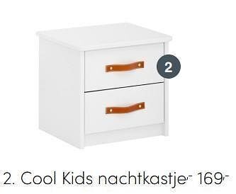 Baby & Tiener Cool kids nachtkastje aanbieding