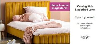 Baby & Tiener Coming kids kinderbed luno aanbieding