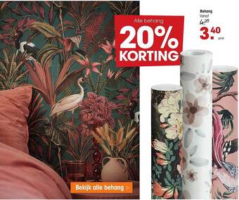 Kwantum Behang aanbieding