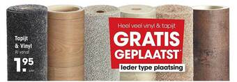 Kwantum Tapijt & Vinyl aanbieding