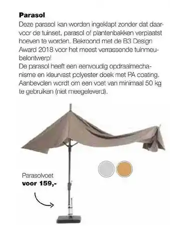 Parasolvoet