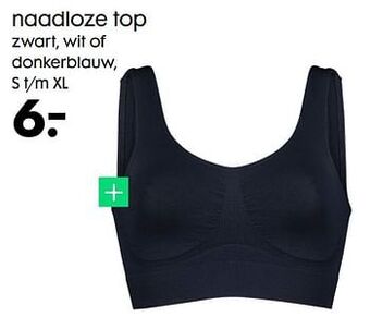 HEMA Naadloze top aanbieding