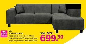 Leen Bakker Hoeksalon nino aanbieding