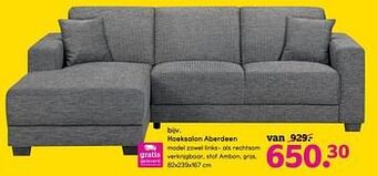 Leen Bakker Hoeksalon aberdeen aanbieding