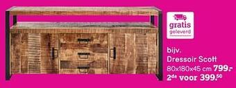 Dressoir scott