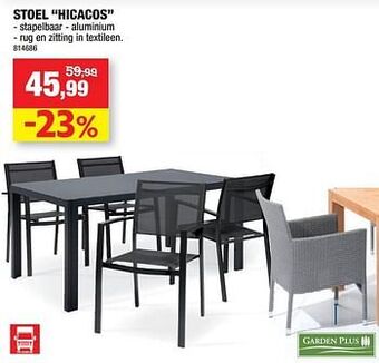 Hubo Stoel hicacos aanbieding