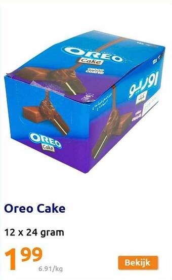 Action Oreo Cake aanbieding