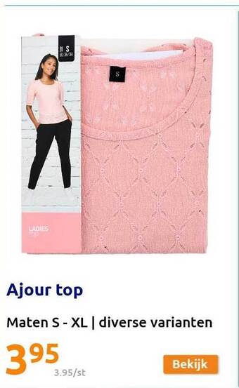 Action Ajour Top aanbieding