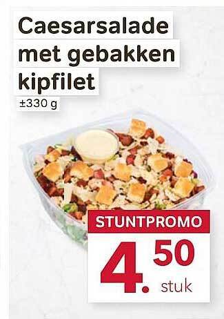 Bon Ap Caesarsalade Met Gebakken Kipfilet aanbieding