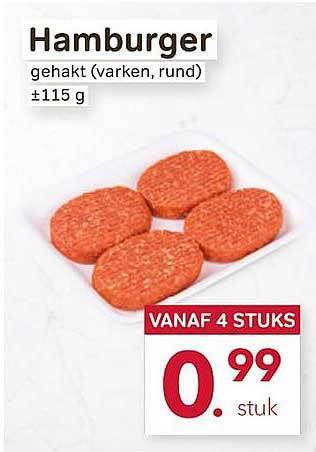 Bon Ap Hamburger aanbieding
