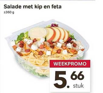 Bon Ap Salade Met Kip En Feta aanbieding