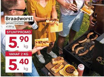 Bon Ap Braadworst aanbieding