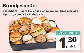 Bon Ap Broodjesbuffet aanbieding