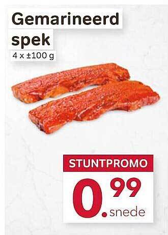 Bon Ap Gemarineerd Spek aanbieding